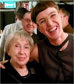 05.09.2025 | Ruth Hohmann und die Saxofonistin Silke Eberhard 