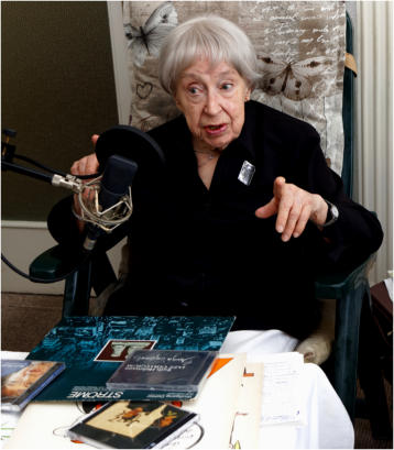 Juni 2026 | Ruth Hohmann während der Produktion »Jazz reicht's«